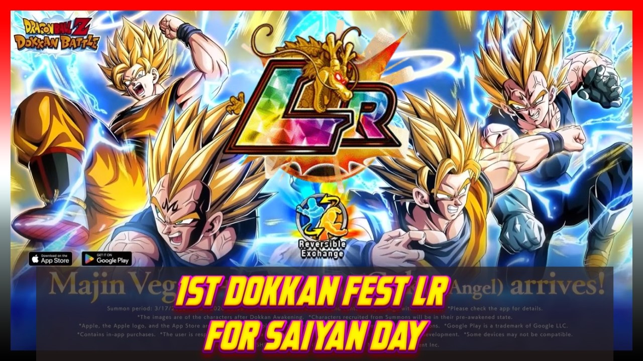NEW LR PHY 2026 SAIYAN DAY MAJIN VEGETA TAG SSJ2 GOKU!! (DOKKAN