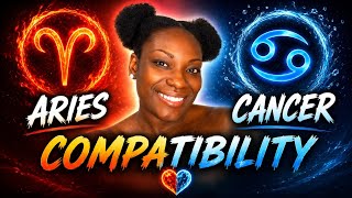 ARIES & CANCER COMPATIBILITY‼️