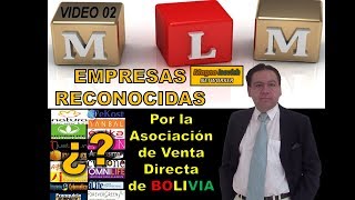 Asociación de Empresas de Venta Directa de Bolivia Video 02