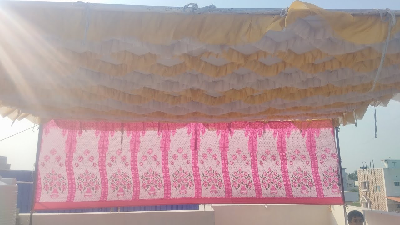 Samiyana panthal and decorators Madurai wedding panthal decoration