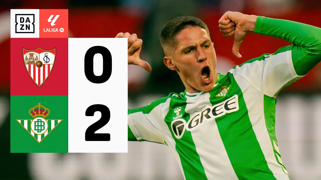 Sevilla FC vs Real Betis (0-2) | Resumen y goles | Highlights LALIGA EA ...
