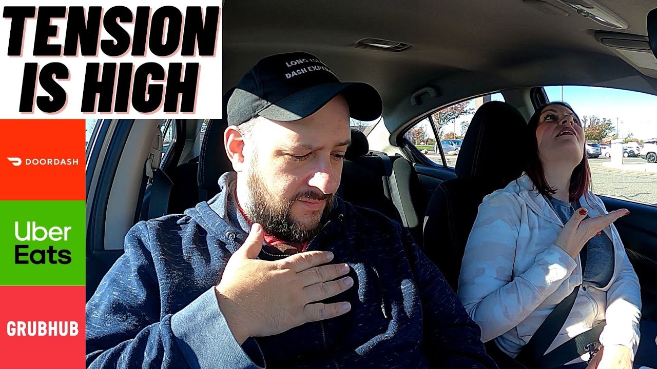 Using A Rental Car During A Friday Lunch Shift Doordash, UberEats