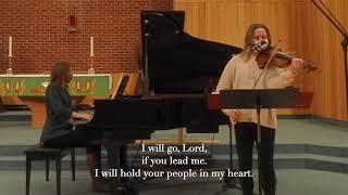 Video thumbnail of "Here I Am, Lord - instrumental"