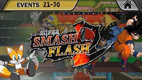 Super Smash Flash 2: Event Mode S-Ranks - Events 21-30 (Version 1.0.2 Beta)