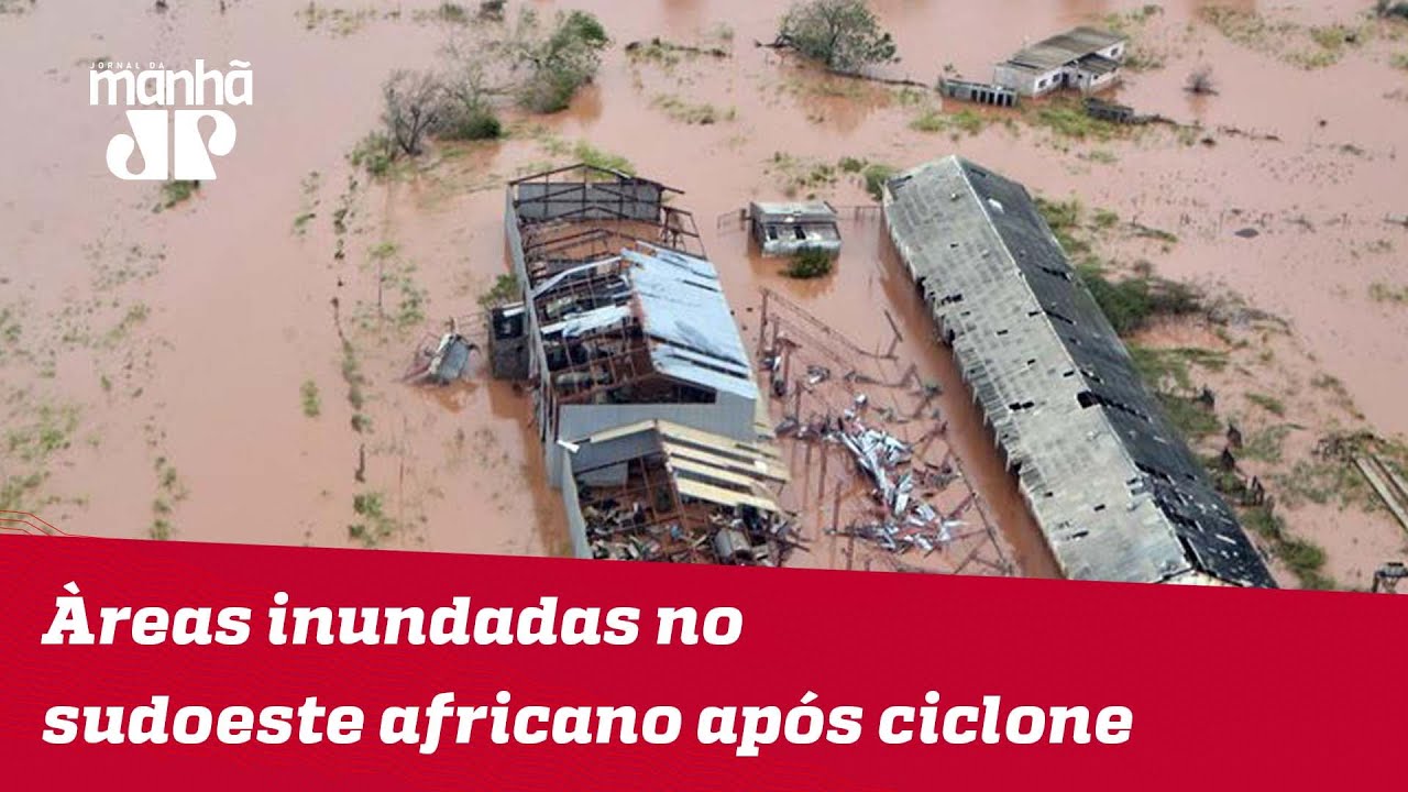 Após ciclone, cerca de 15 mil pessoas aguardam resgate em áreas inundadas no sudoeste africano