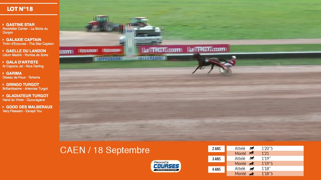 Qualifications LOT 18 Caen 18 09 2018 qualifications tradução