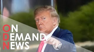 Donald Trump Arrives in New York Ahead of HISTORIC Court Hearing
