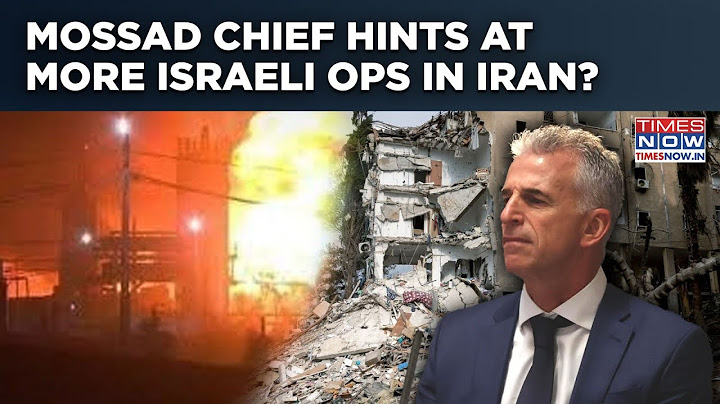 More Israeli Ops In Iran After ‘Significant Damage’ During 12-Day War? Mossad Chief Drops Big Hint
