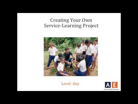 Teaching Tips From AE - Service Learning Projects