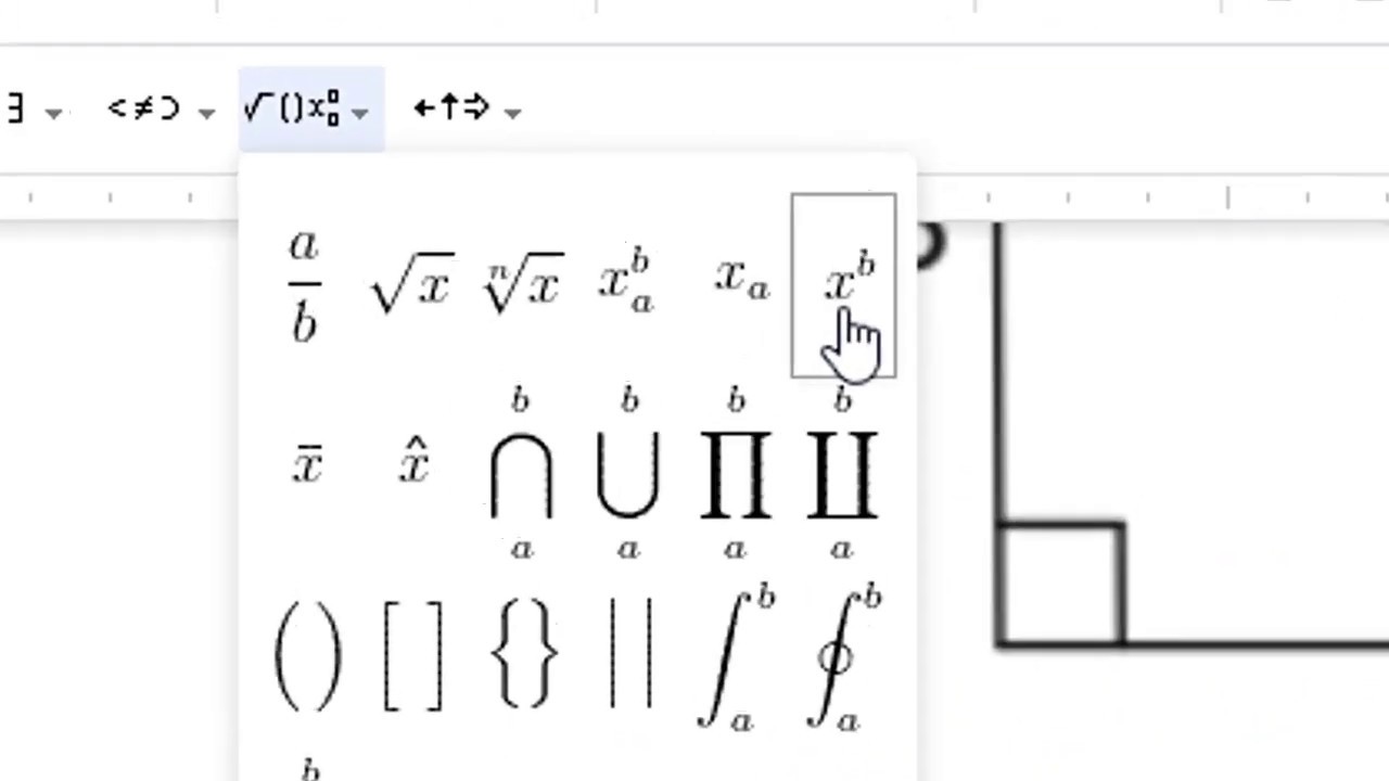 Equations using google docs - YouTube
