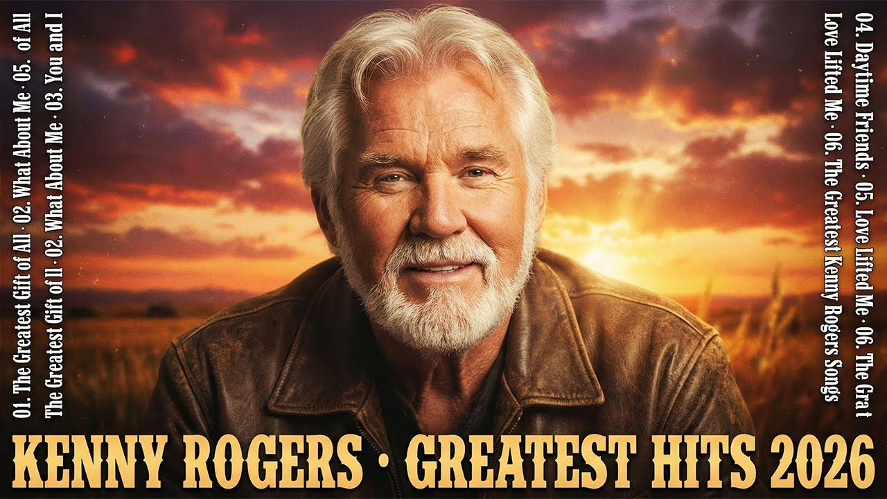 Kenny Rogers Best Songs Ever   Old Country Music Songs Of All Time 🤠 Lady, The Gambler