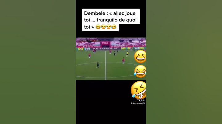 Dembélé s'embrouille en plein match Grenade vs fc Barcelone