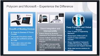 Module 1  Polycom Microsoft Partnership and Solution Overview 1