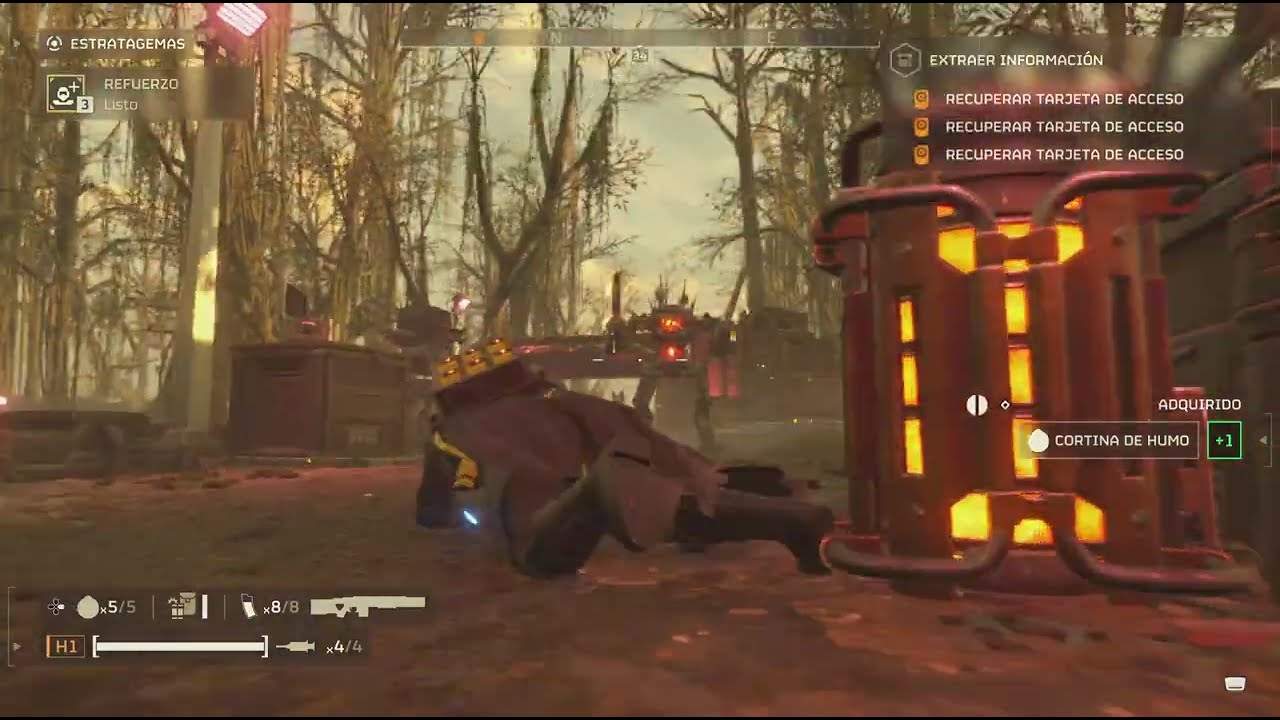 D10 Solo, Commando: Extract Intel (100% Map) | Helldivers 2