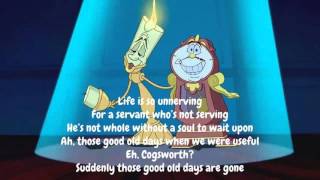 Beauty And The Beast - Be Our Guest Lyrics