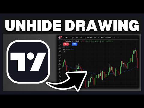 How To Unhide Drawings In TradingView - Full Guide