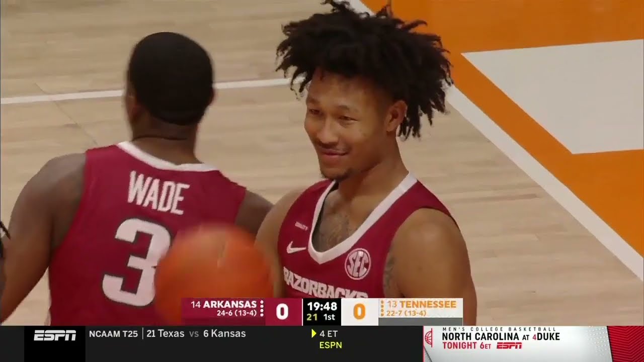 Tennessee vs Arkansas 2022.3.5 NCAAB Game