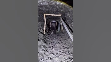 Underground Mining Tunnel Boom 💥 | Hidden Treasure in Minecraft & IRL #viralvideo #viralshort #reels