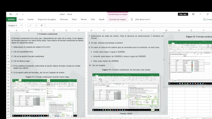 Taller 3 Formato de informe Excel
