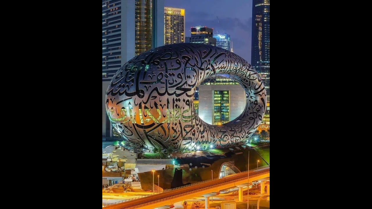 viajar em fotografia imperdível museu do futuro a Dubai 👍🔥