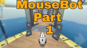 MouseBot Gameplay Walkthrough Part 1- The Experiment Begins Lab 1 @CHARKINZ