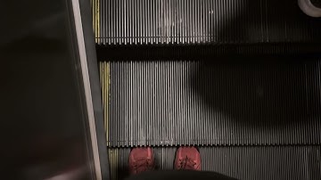 Escalator Ride Going up at Angel Baseball Stadium Part 2.