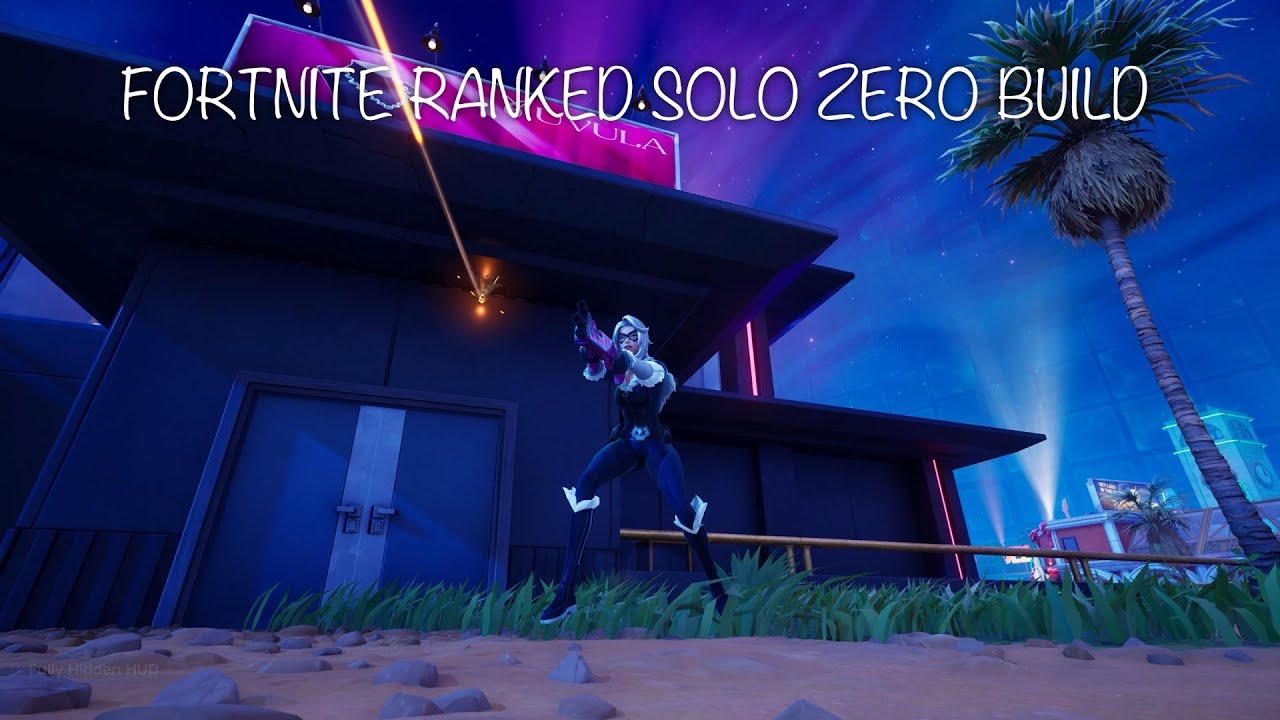 Fortnite RANKED Solo Zero Build Battle Royale Chapter 7 Gameplay