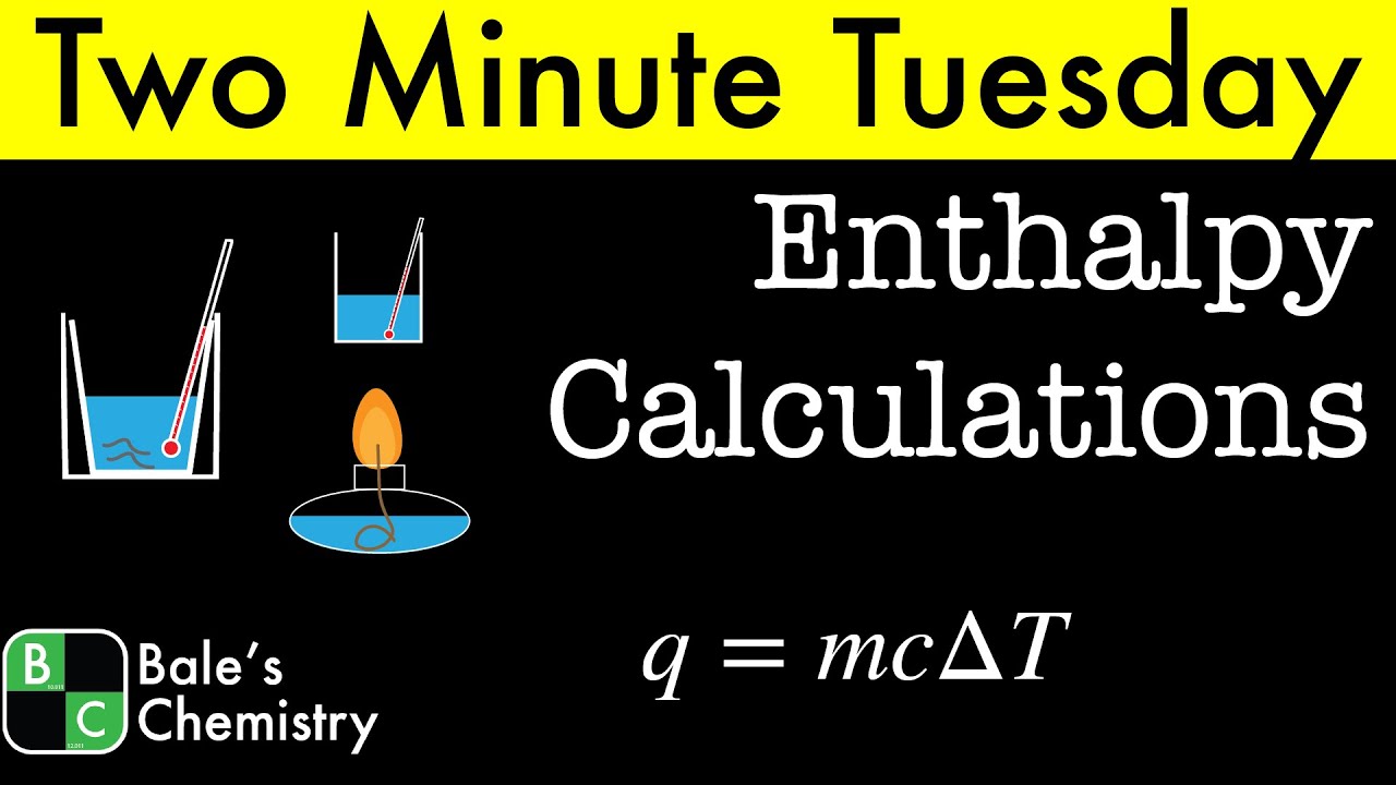 Enthalpy Calculations, everything in two minutes - AQA A Level ...