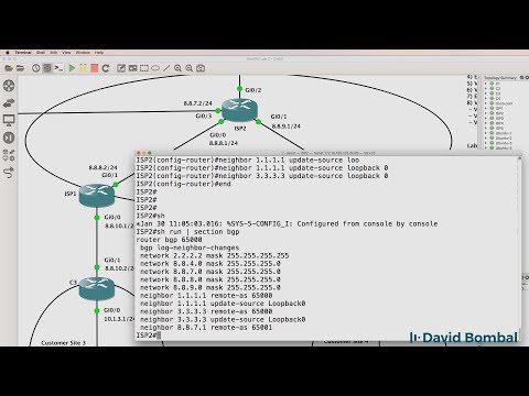 GNS3 Labs: DMVPN, IPsec and NAT across BGP Internet routers: Answers Part 2