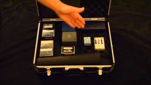 How to make a Custom MTG Deck Box Case