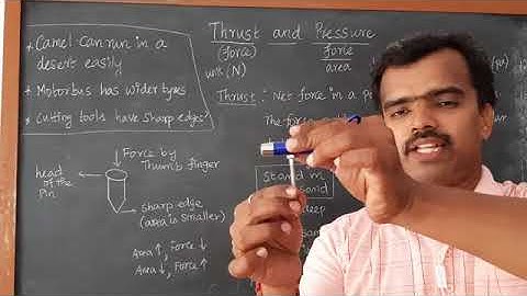 Class - 9 - Thrust & Pressure