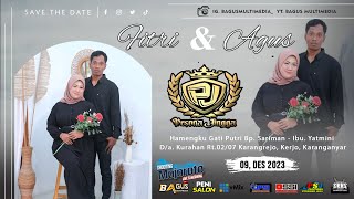 🔴📡Live PESONA JINGGA MUSIC  || PENI SALON  AUDIO - Pernikahan ' FITRI & AGUS ' Kurahan 09 Des 2023