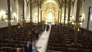Nuptial Mass for Chase Johnson and Bea Casotti, 7/10/26