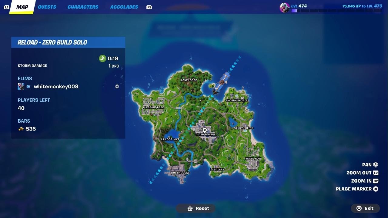 Fortnite Dark Rex Ranked Reload Gameplay