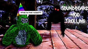 TRAUMITIZING Kids Using a Soundboard and Mods In Gorilla Tag (NEW SCARY GHOST)