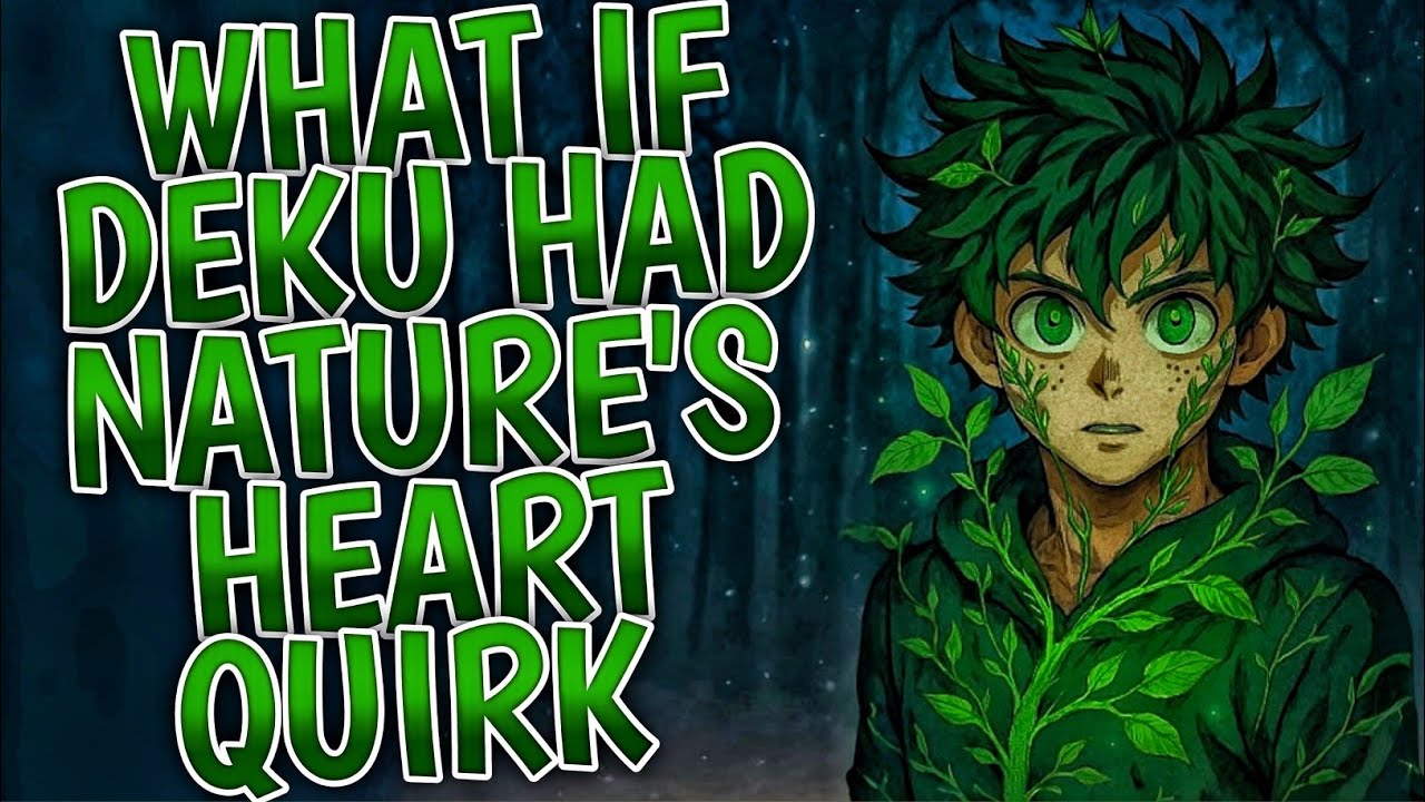 What If Deku Had Nature's Heart Quirk ?