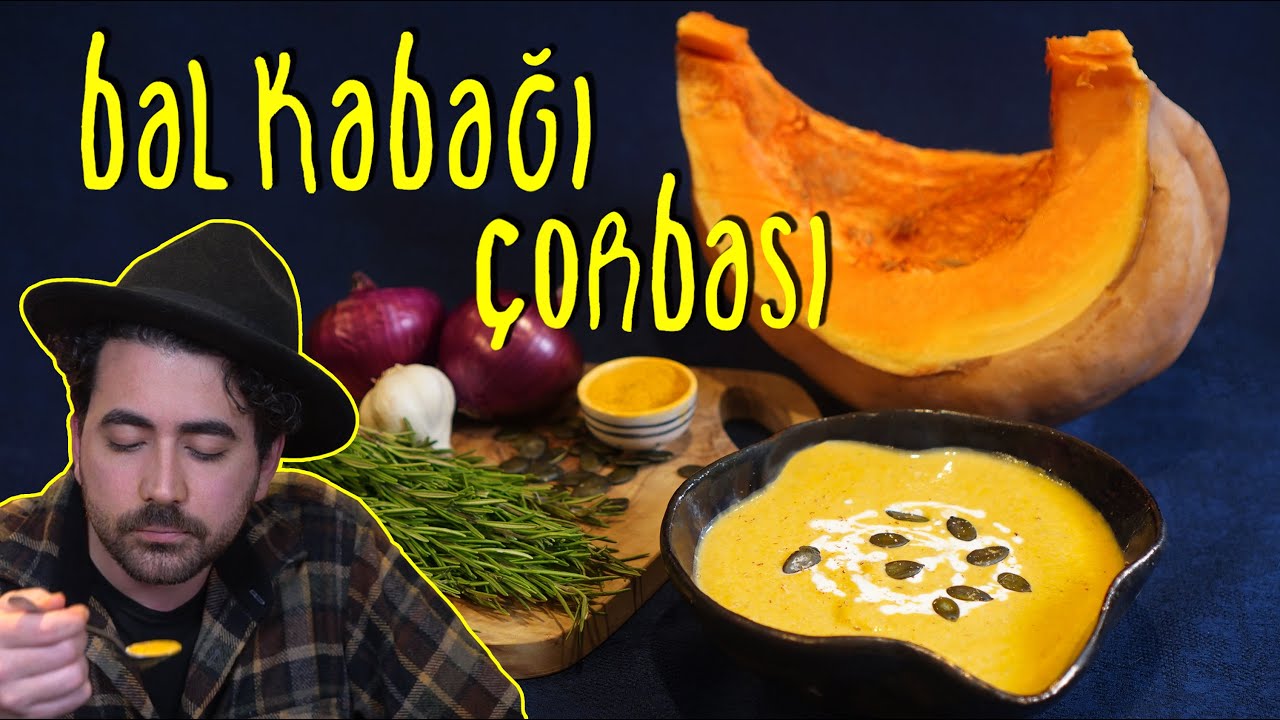 Çok havalı ve kolay balkabağı çorbası