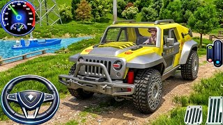 قيادة سيارات جيب رباعية الدفع على الطرق الوعرة ثلاثية الأبعاد - محاكاة قيادة سيارات جيب واقعية 20... screenshot 5