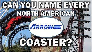 Can You Name Every Arrow Dynamics Coaster In North America?