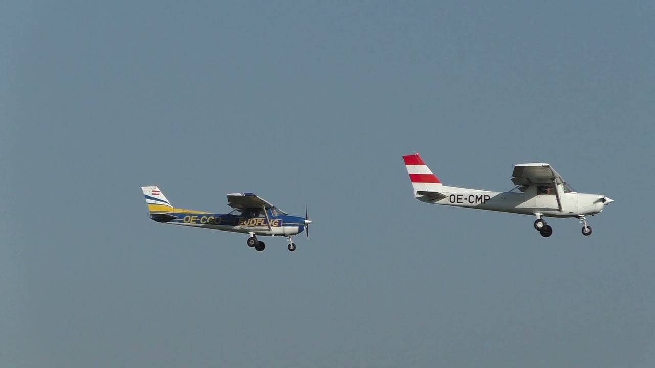 Formation Flight - Cessna 150 and 152