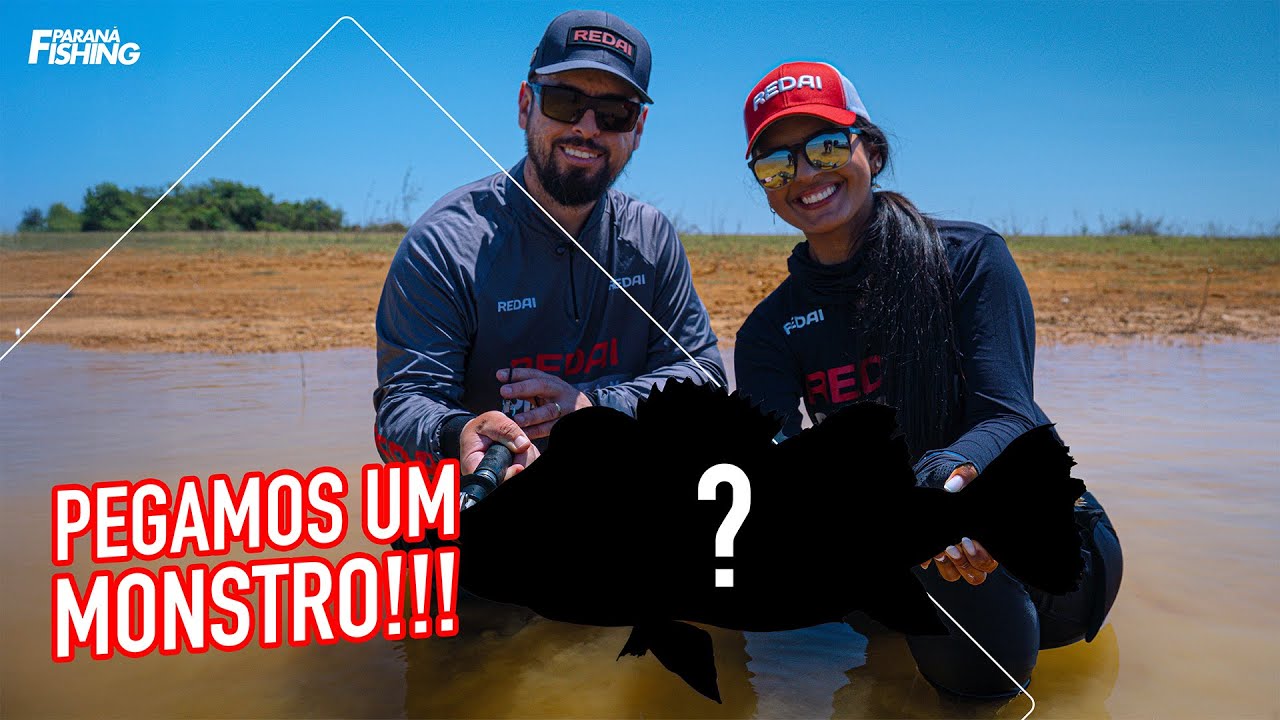CAPTURAMOS UM MONSTRO DE 3 MARIAS!! Pescaria na represa de Três Marias | ft. Lorena Mourão