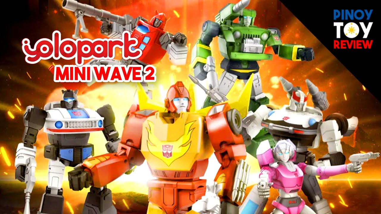 Yolopark AMK Mini series Transformers G1 model kits Wave 2 set