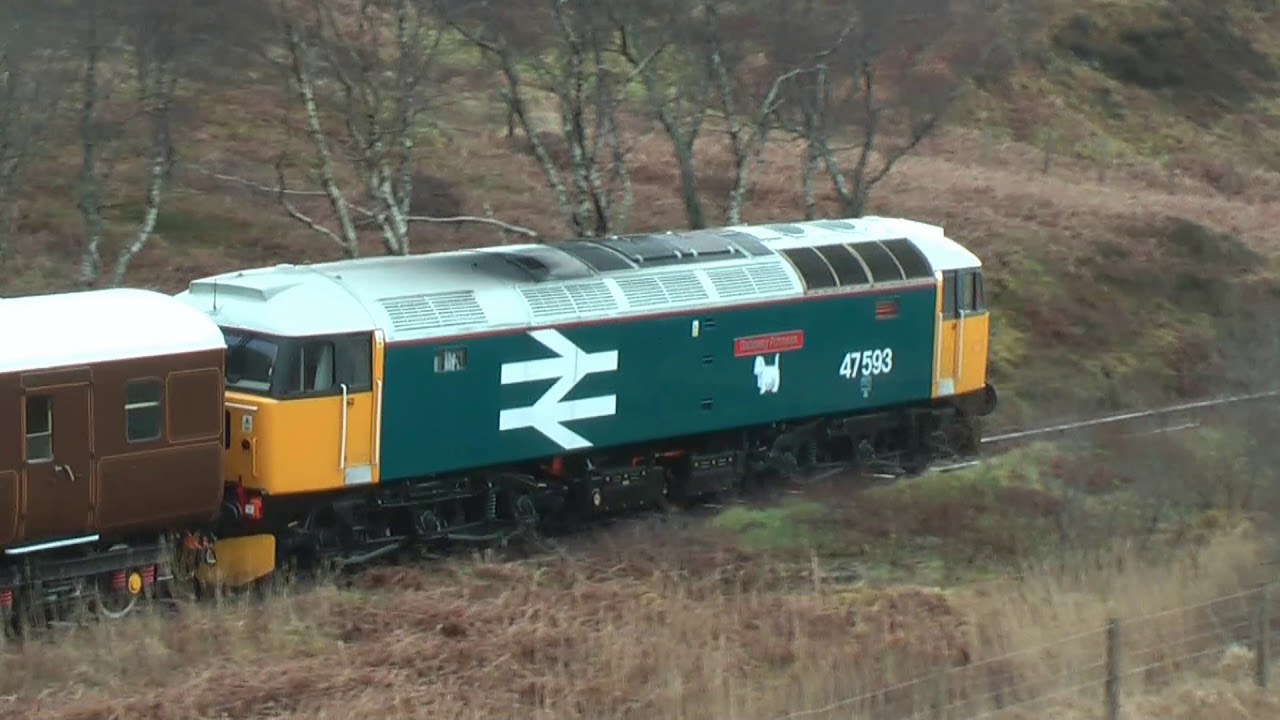 47593 Galloway Princess BR Large Logo and D1944 Craftsman Fort William ...