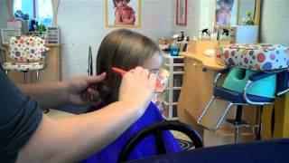 Ainsleys First Haircut 1-2-2011