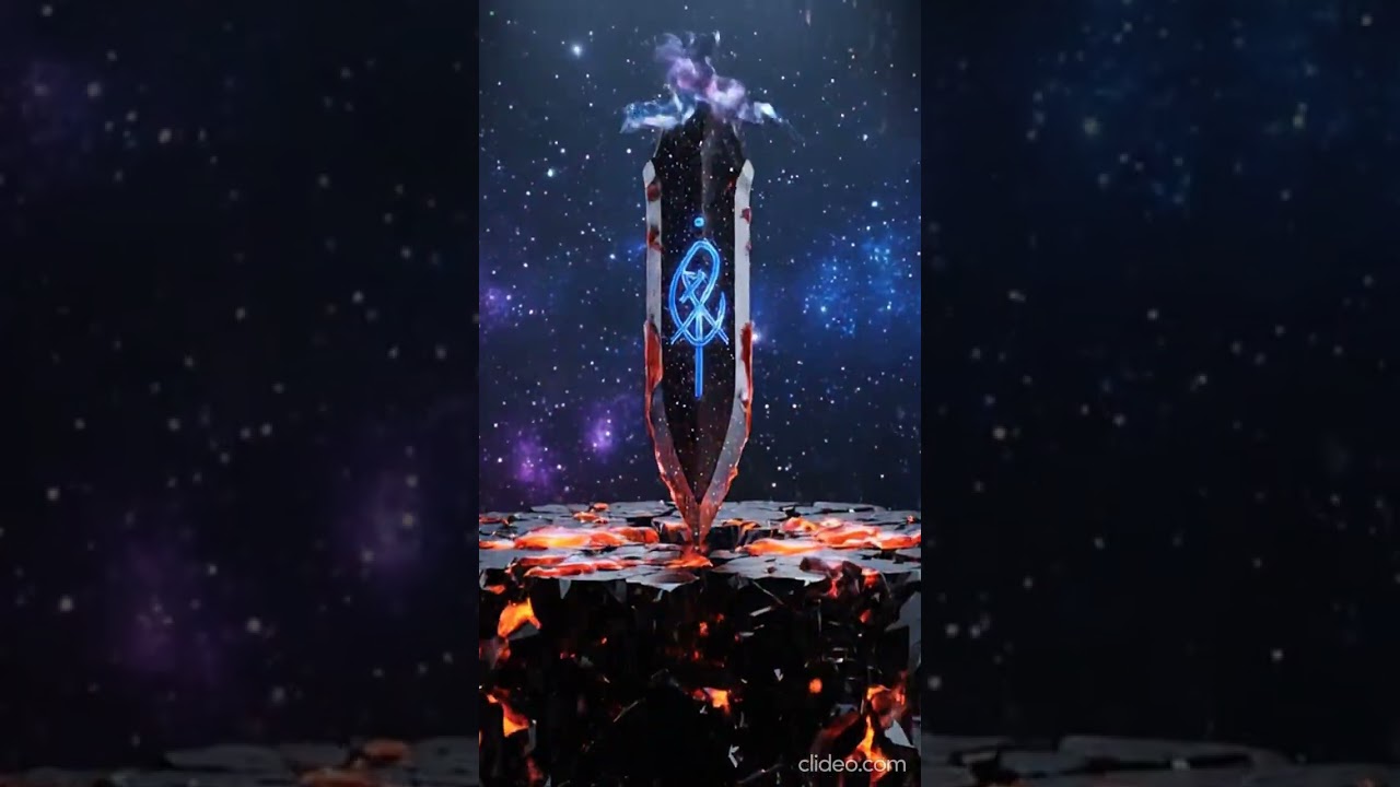 ⚔️ Cosmic Blade Forging ASMR | Celestial Power Unleashed  