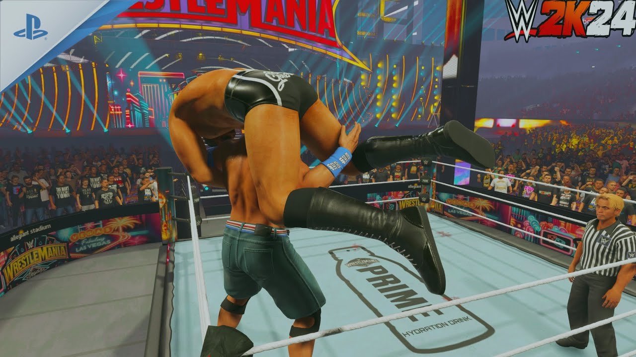 WWE 2K24 - John Cena vs Gunther |Intercontinental Championship| PS5 Gameplay