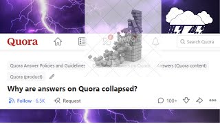 Information Why are answers on Quora collapsed News
