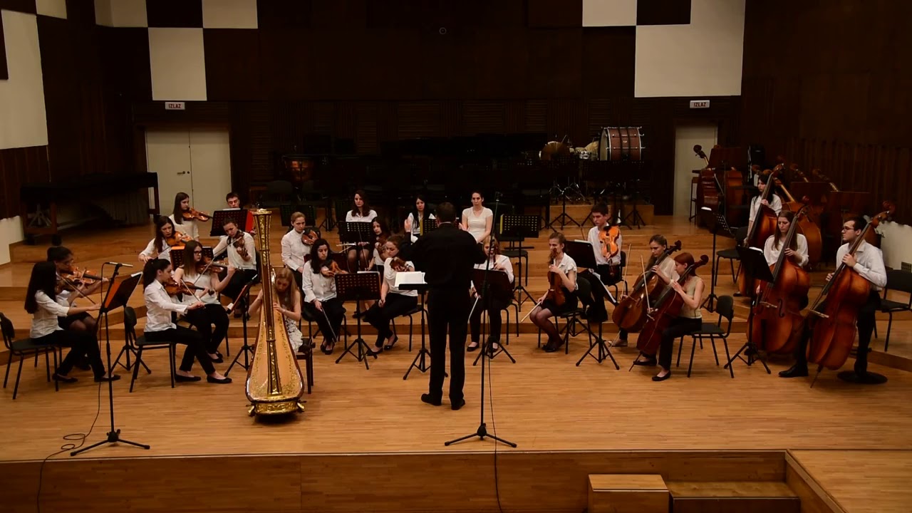 Tijana Kozarcic: Debussy - Danse sacrée et Danse profane (for harp and strings)