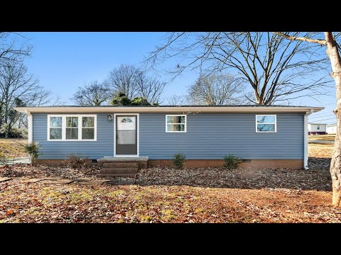 32 N Ervin Avenue, Newton, NC home video tour