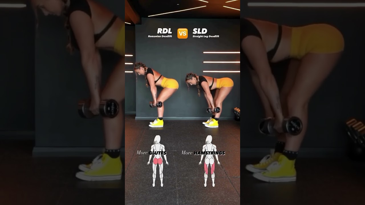 RDL VS SLD | Romanian Deadlift VS Straight Leg